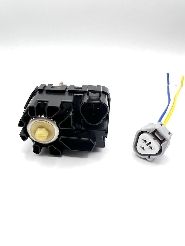 Корректор фары для Тoyota ( Тойота ) Rav4 / Land Cruiser 100 / Land Cruiser 200 / Сorolla 120 , Lexus / Лексус, Subaru / Субару, Honda / Хонда ST-85661-22020 в комплекте с разъемом